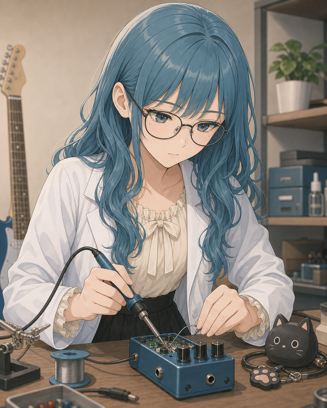 モカ リケジョモードでエフェクターを調整