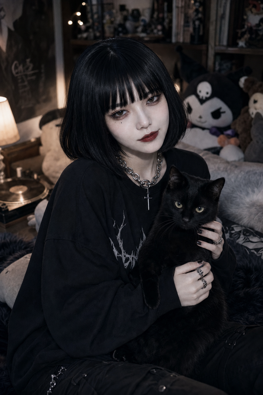 ツカサ 黒猫と過ごす